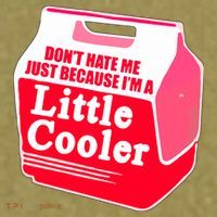 Don't Hate Me Because I'm A Little Cooler Garment-Dyed Women's Muscle Tee thumb 6