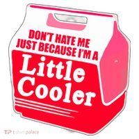 Don't Hate Me Because I'm A Little Cooler Ceramic Ornament thumb 2