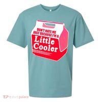 Don't Hate Me Because I'm A Little Cooler Sueded Cloud Jersey T-Shirt thumb 0