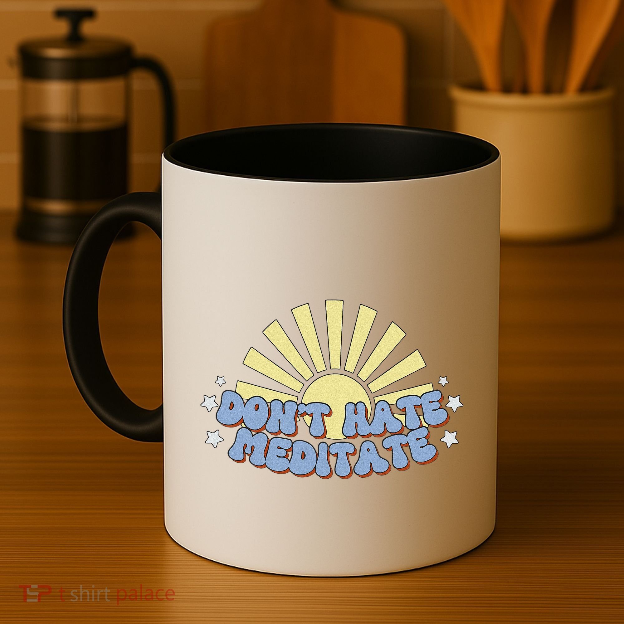 Don’T Hate Meditate Coffee Mug