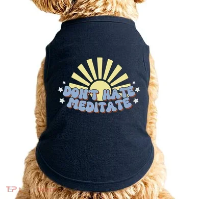 Don’T Hate Meditate Doggie Tank