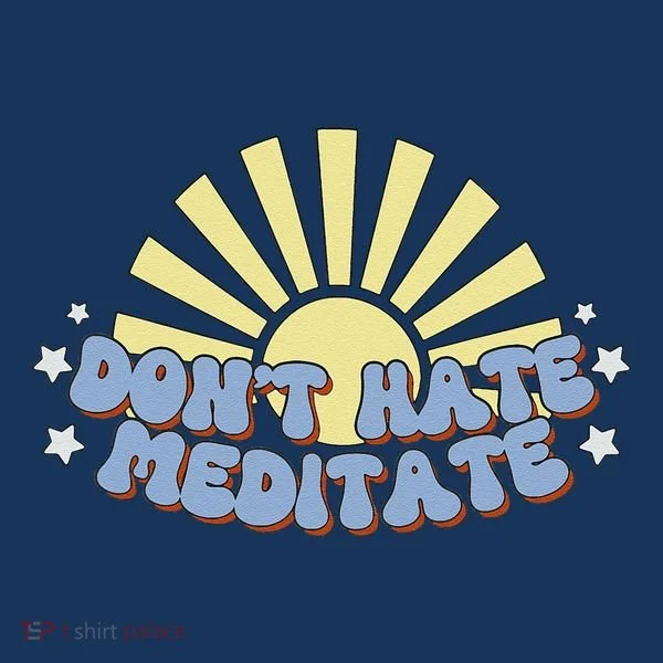 Don’T Hate Meditate Doggie Tank