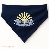Don’T Hate Meditate USA-Made Doggie Bandana thumb 0