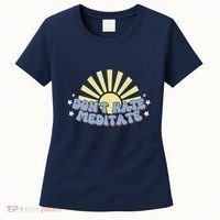 Don’T Hate Meditate Women's T-Shirt thumb 0
