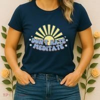 Don’T Hate Meditate Women's T-Shirt thumb 2