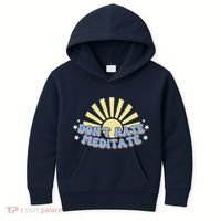 Don’T Hate Meditate Kids Hoodie thumb 0