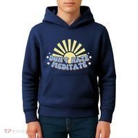 Don’T Hate Meditate Kids Hoodie thumb 4