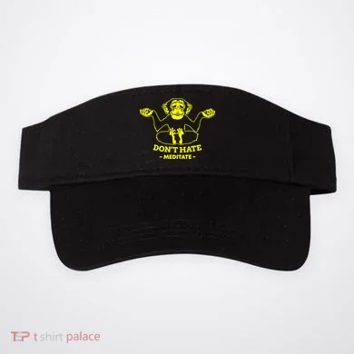 DonT Hate Meditate Visor