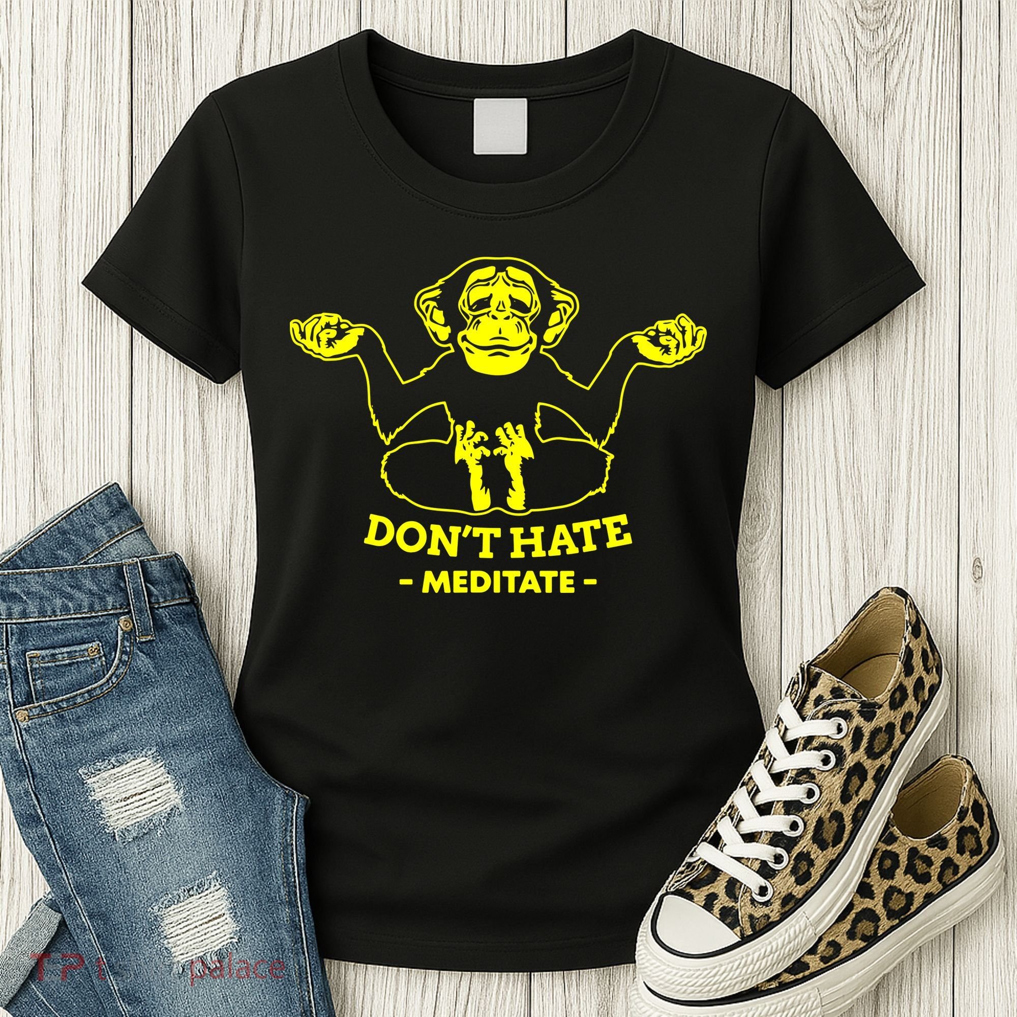 DonT Hate Meditate Women's T-Shirt