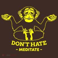 DonT Hate Meditate Apron thumb 3