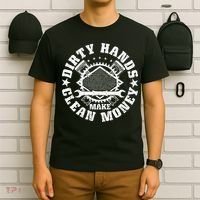 Dirty Hands Make CleanMoney Funny Mechanic Mechanist T-Shirt thumb 6
