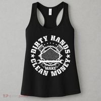 Dirty Hands Make CleanMoney Funny Mechanic Mechanist Women's Tank Top thumb 3