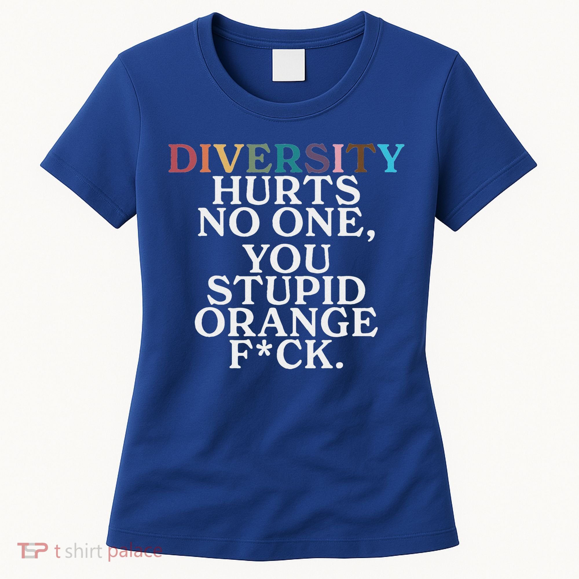 Diversity Hurts No One You Stupid Orange Fuck Women's T-Shirt