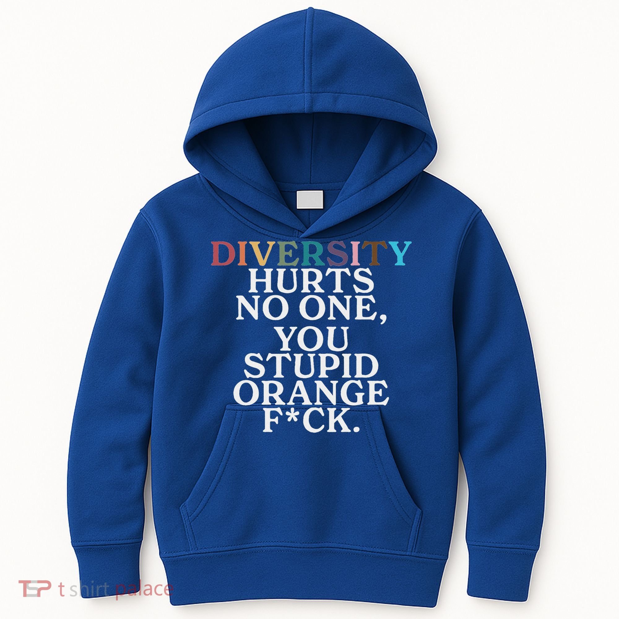 Diversity Hurts No One You Stupid Orange Fuck Kids Hoodie