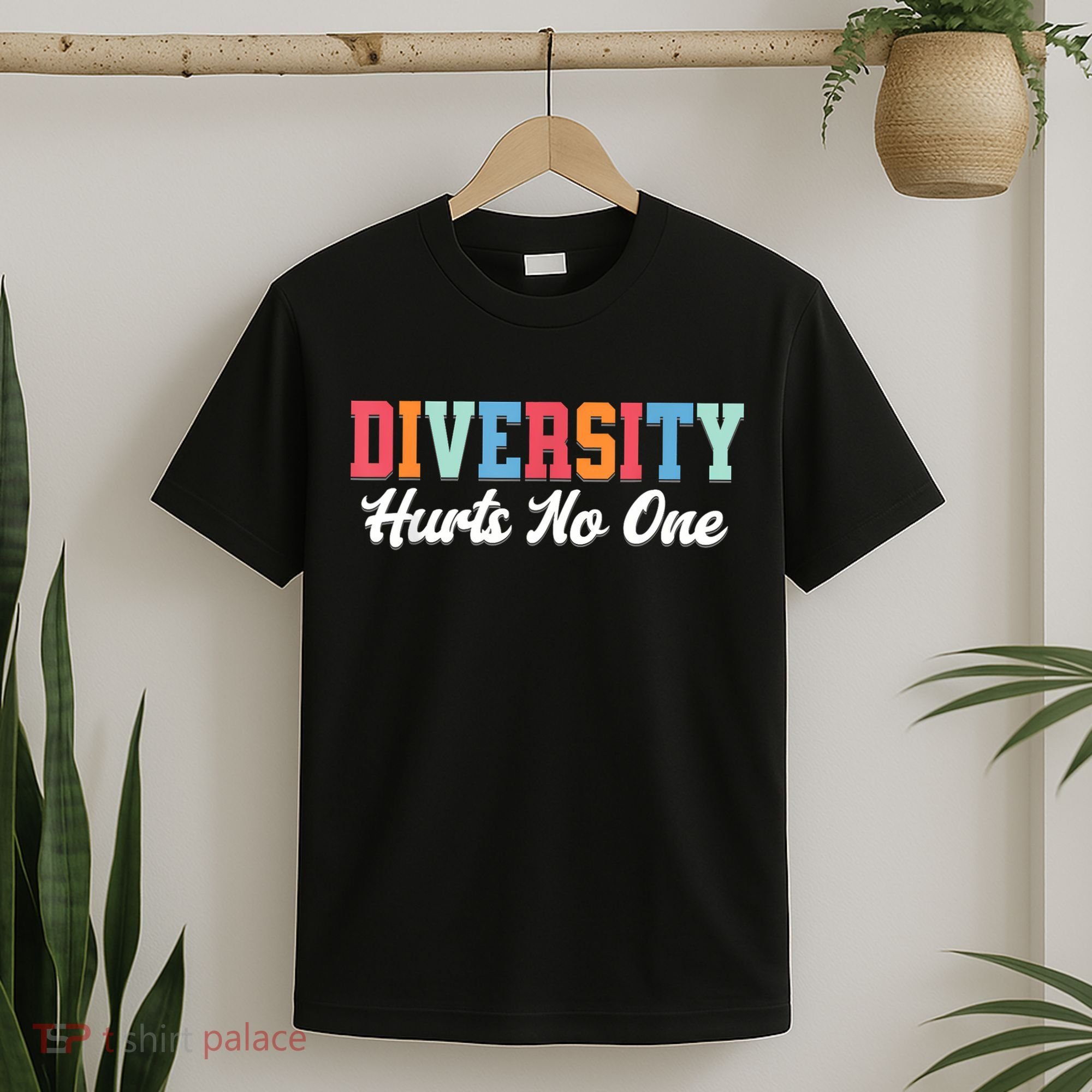 Diversity Hurts No One Lgbtq+ Gifts Human Rights Equality T-Shirt