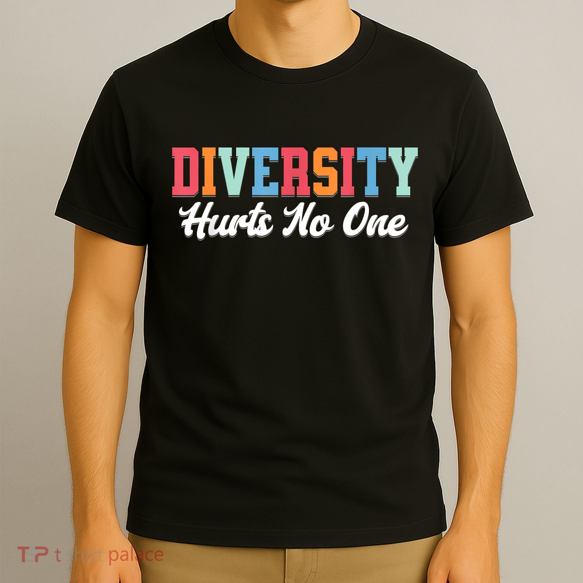 Diversity Hurts No One Lgbtq+ Gifts Human Rights Equality T-Shirt