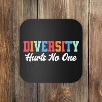 Diversity Hurts No One Lgbtq+ Gifts Human Rights Equality Coaster thumb 0