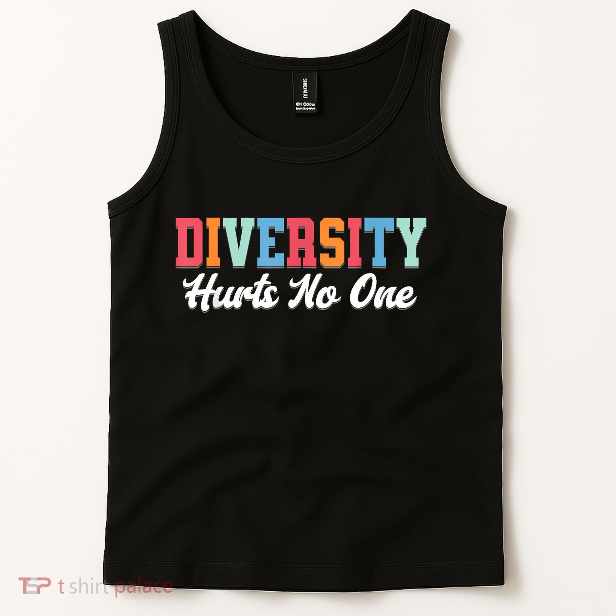 Diversity Hurts No One Lgbtq+ Gifts Human Rights Equality Tank Top
