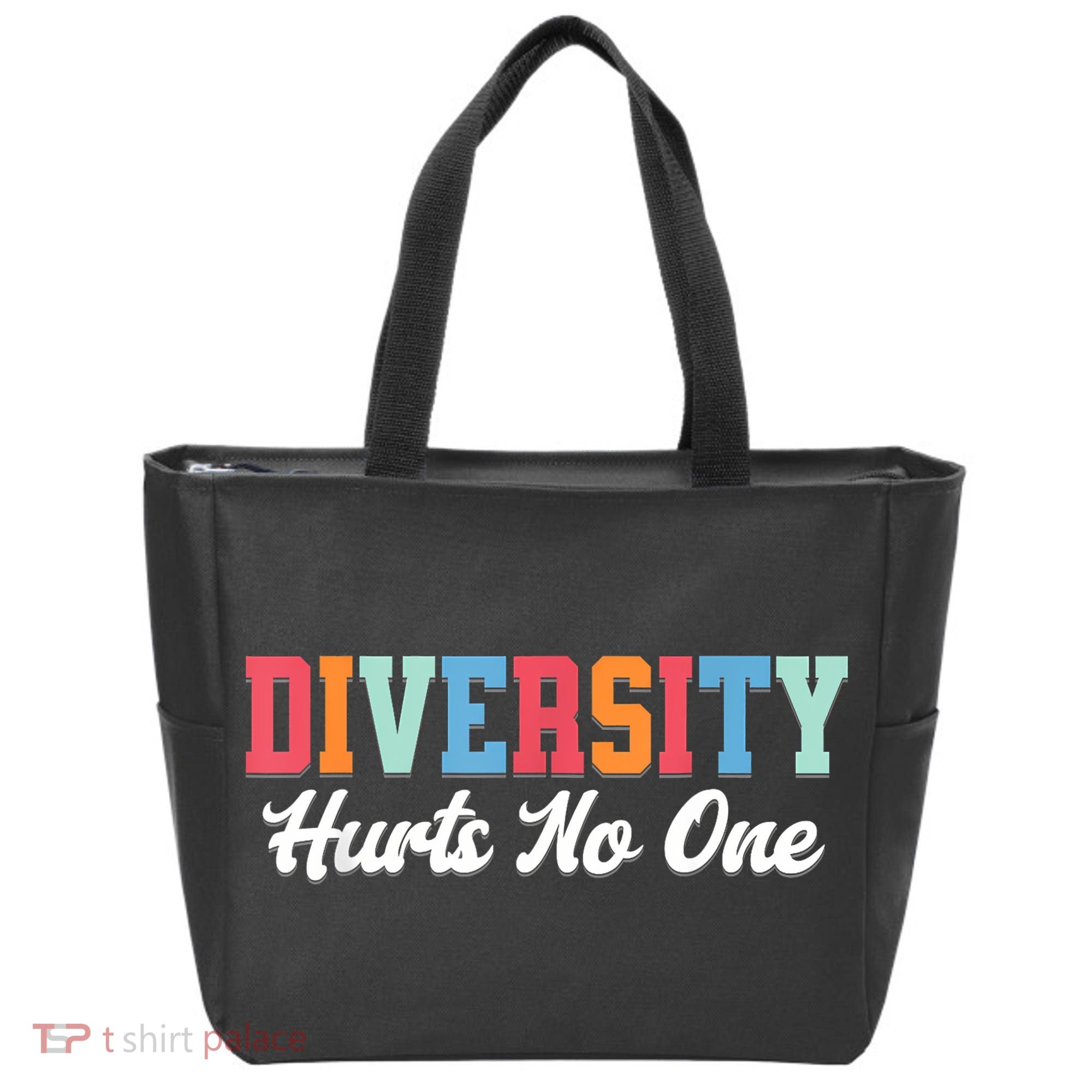Diversity Hurts No One Lgbtq+ Gifts Human Rights Equality Tote Bag