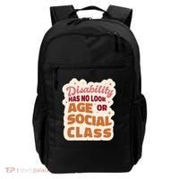 Disability Has No Look Age Or Social Class Backpack thumb 0