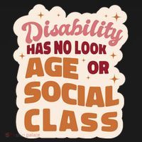 Disability Has No Look Age Or Social Class Backpack thumb 2
