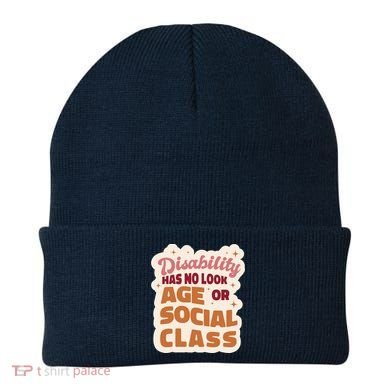 Disability Has No Look Age Or Social Class Beanie