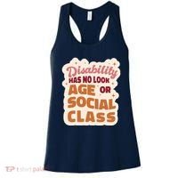 Disability Has No Look Age Or Social Class Women's Tank Top thumb 0