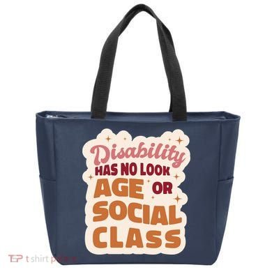 Disability Has No Look Age Or Social Class Tote Bag
