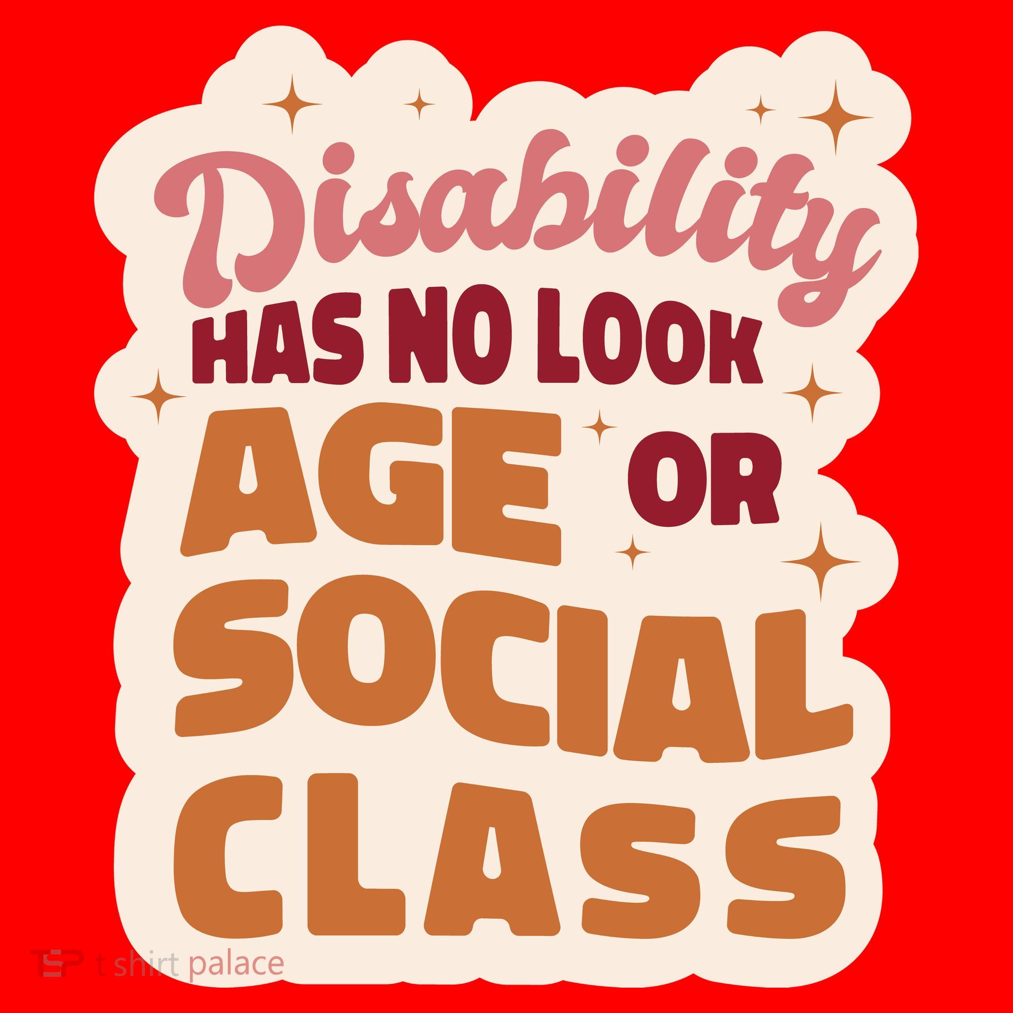 Disability Has No Look Age Or Social Class Santa Hat