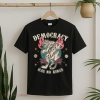 Democracy Has No Kings 86 47 Tiger T-Shirt thumb 2