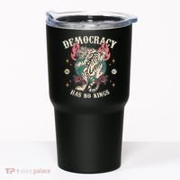 Democracy Has No Kings 86 47 Tiger Tumbler thumb 0