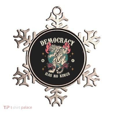 Democracy Has No Kings 86 47 Tiger Ornament