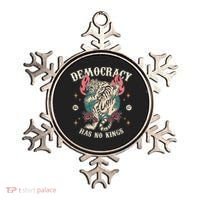 Democracy Has No Kings 86 47 Tiger Ornament thumb 0