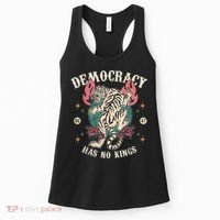 Democracy Has No Kings 86 47 Tiger Women's Tank Top thumb 0
