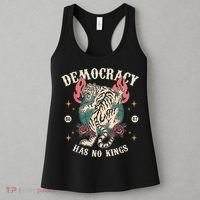Democracy Has No Kings 86 47 Tiger Women's Tank Top thumb 3