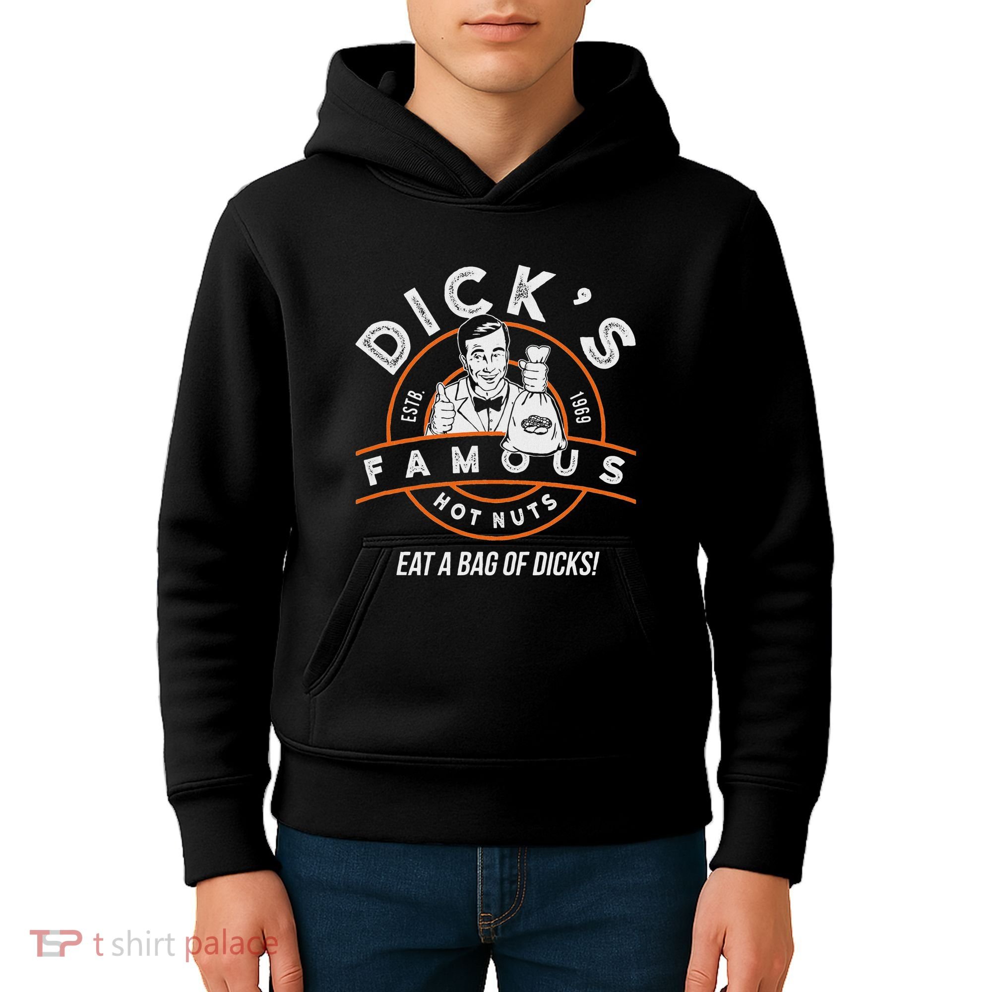 DickS Hot Nuts Eat A Bag Of Dicks Kids Hoodie