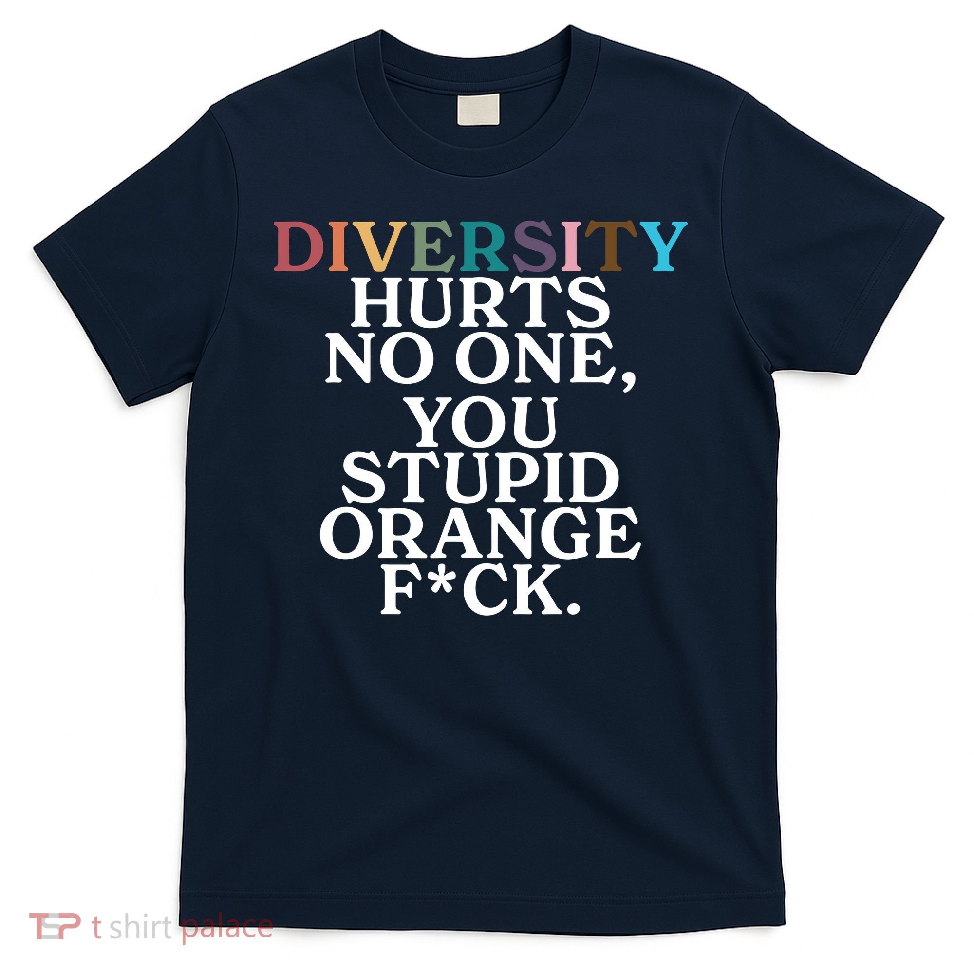Diversity Hurts No One You Stupid Orange Fck T-Shirt