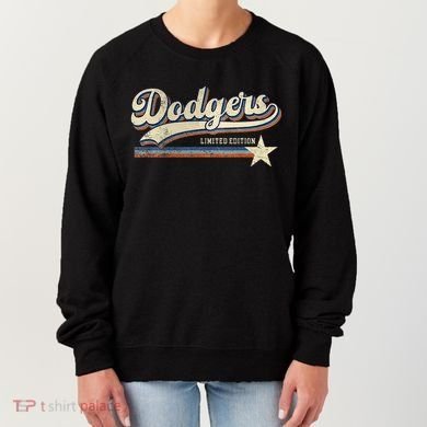 Dodgers Heart Name Women's Sweatshirt