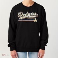 Dodgers Heart Name Women's Sweatshirt thumb 0