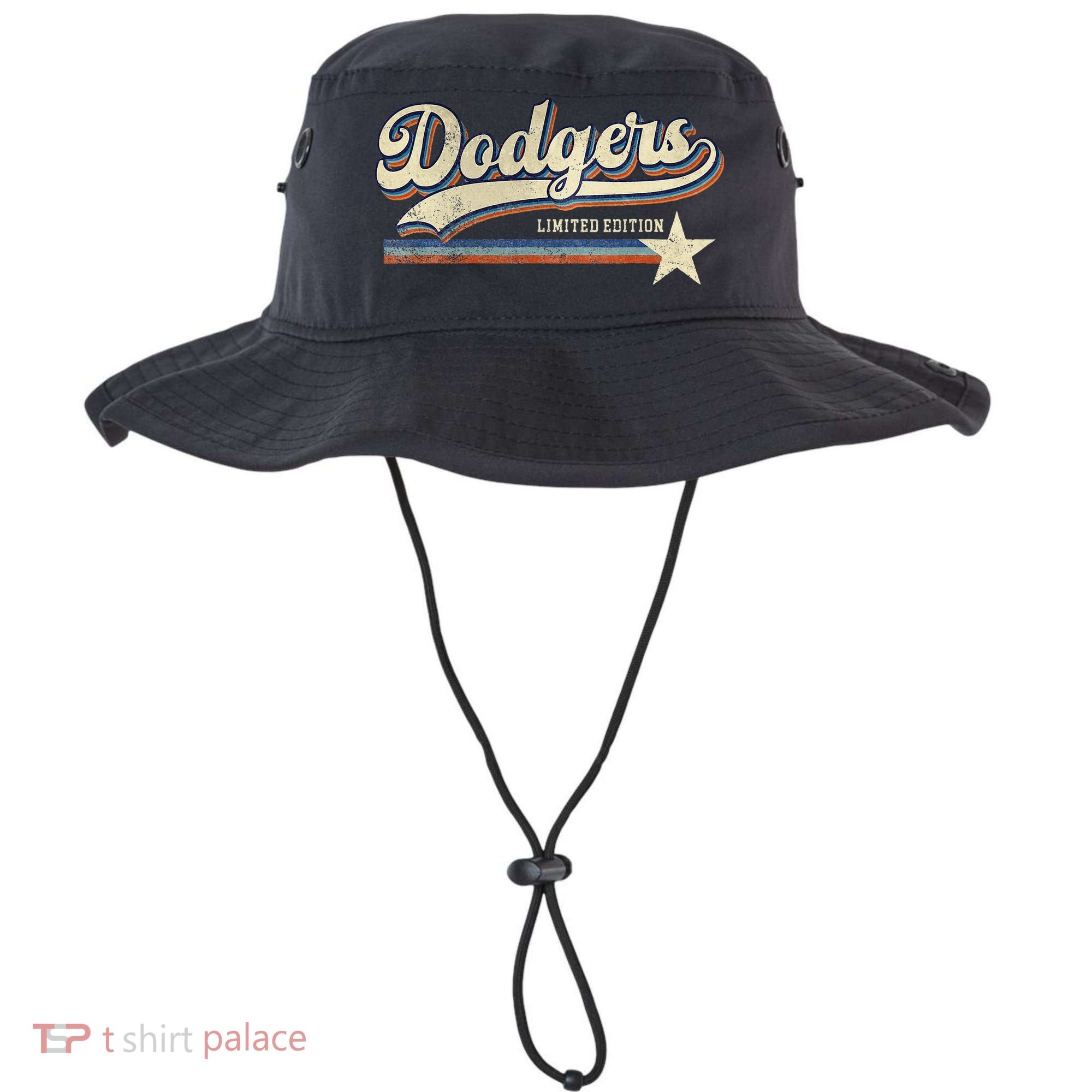 Dodgers Heart Name Bucket Hat