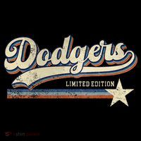 Dodgers Heart Name Women's Hoodie thumb 2