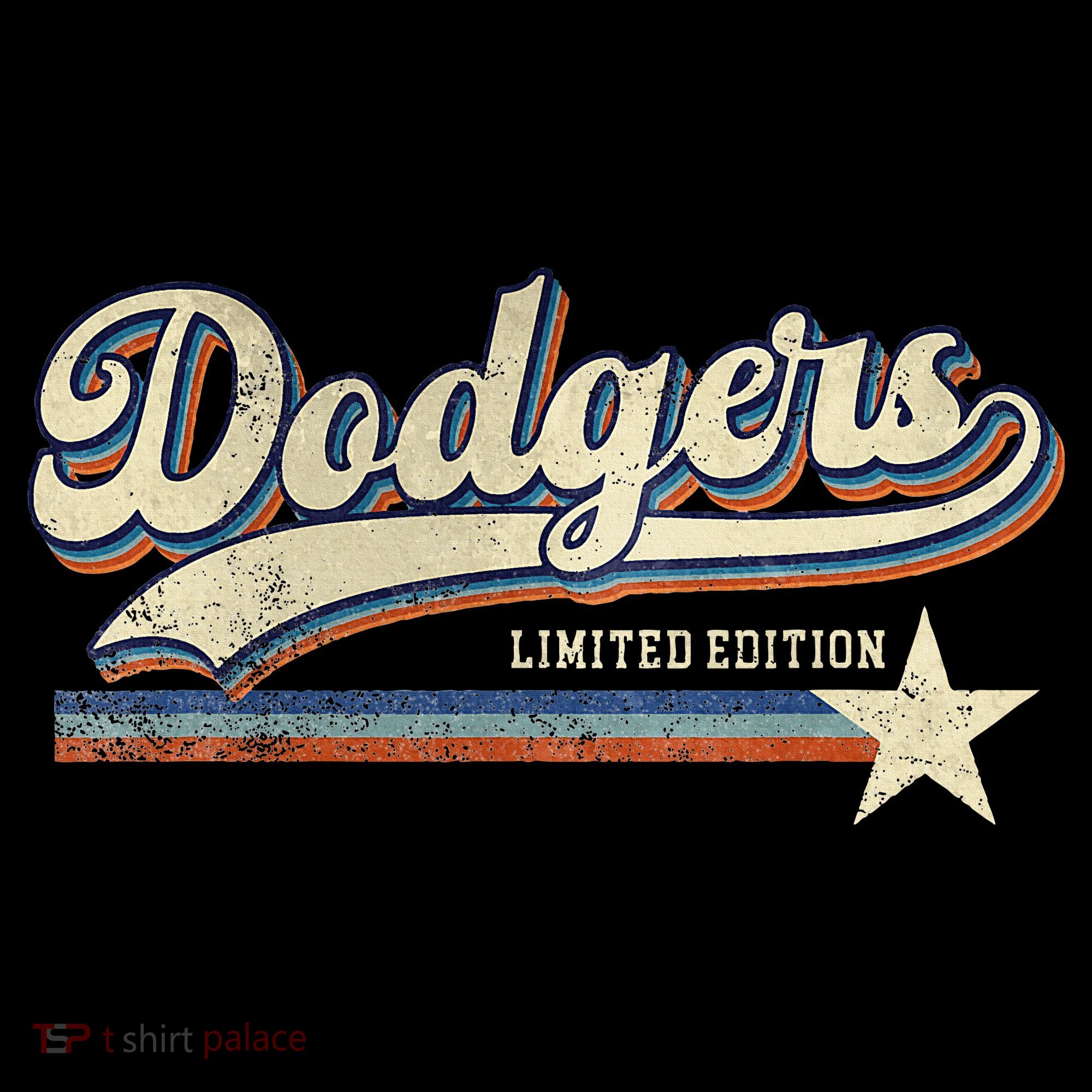 Dodgers Heart Name Ornament