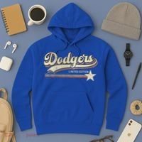 Dodgers Heart Name Hoodie thumb 3