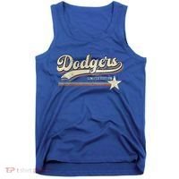 Dodgers Heart Name Tank Top thumb 0
