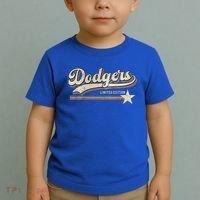 Dodgers Heart Name Toddler T-Shirt thumb 2