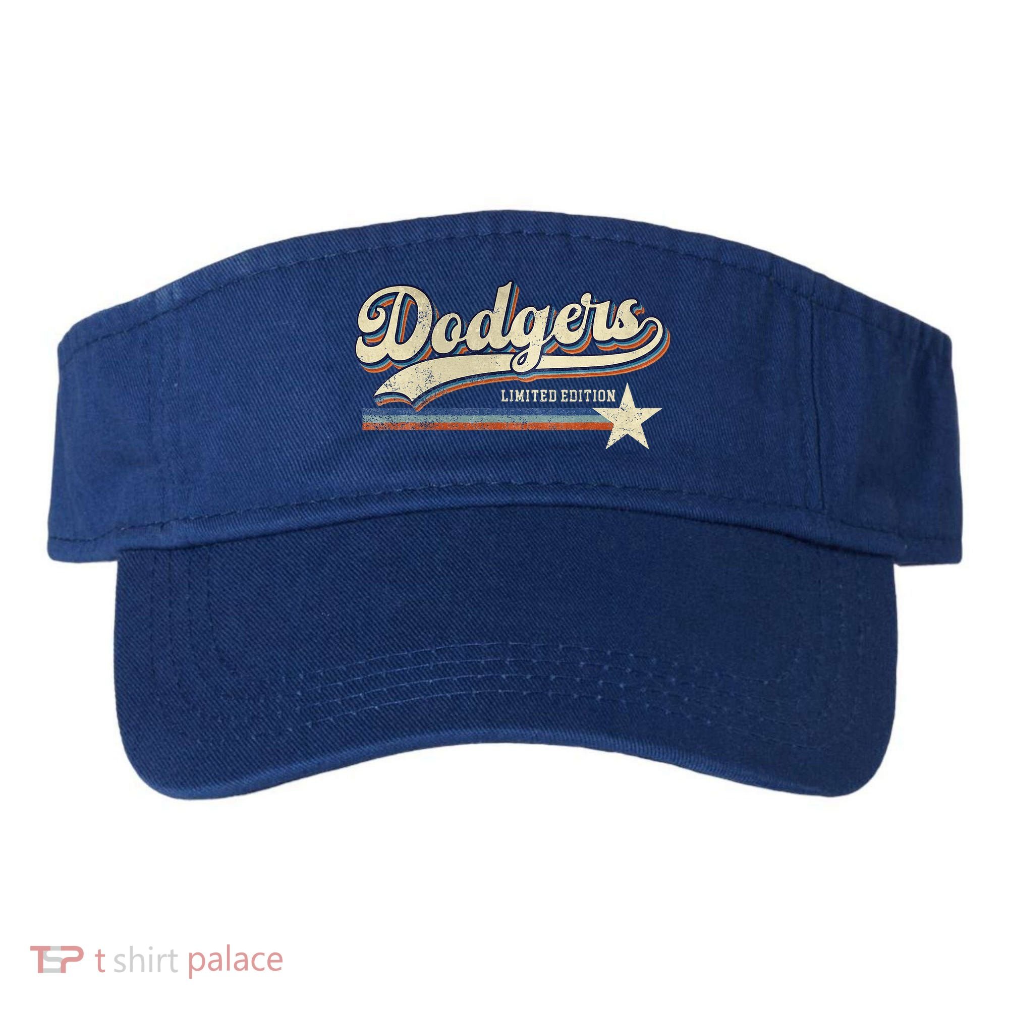 Dodgers Heart Name Visor
