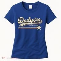 Dodgers Heart Name Women's T-Shirt thumb 0