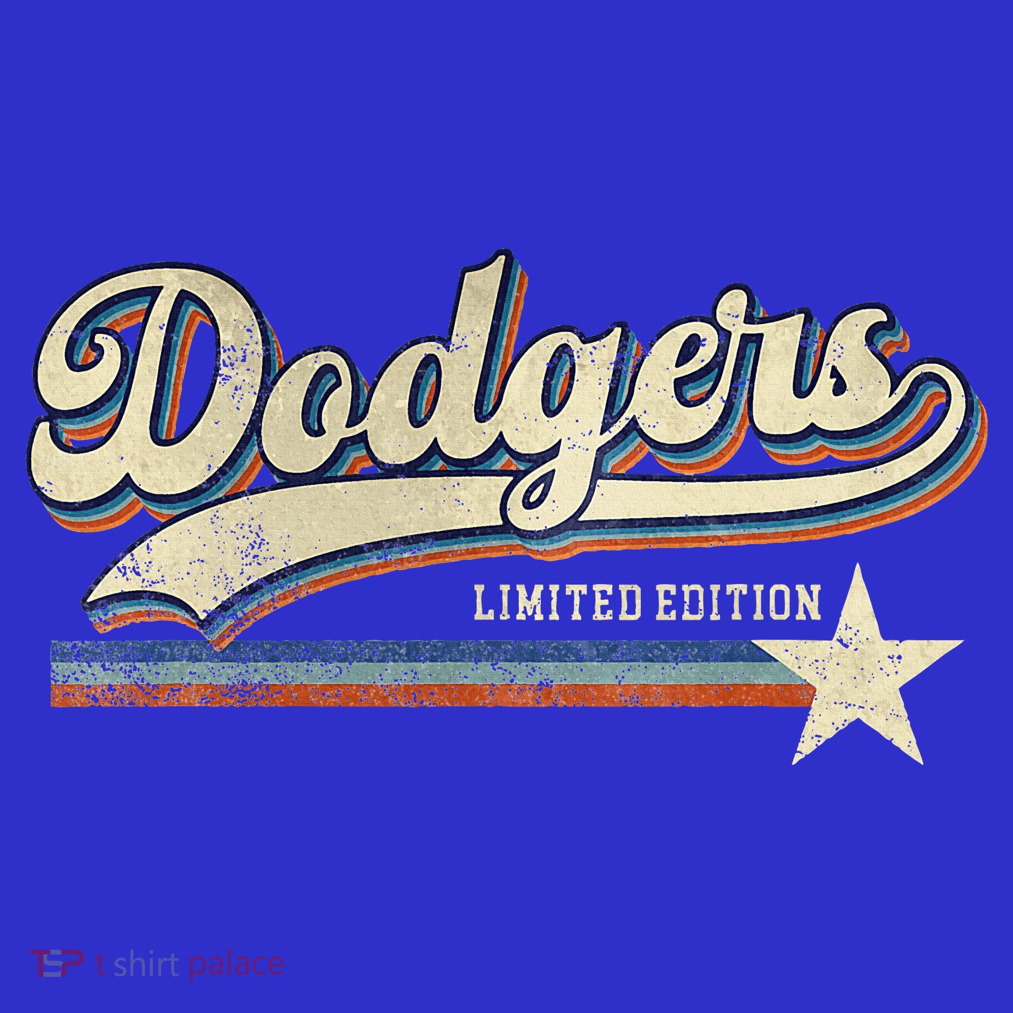 Dodgers Heart Name Women's T-Shirt