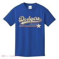 Dodgers Heart Name Kids T-Shirt thumb 0
