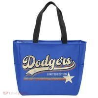 Dodgers Heart Name Tote Bag thumb 0